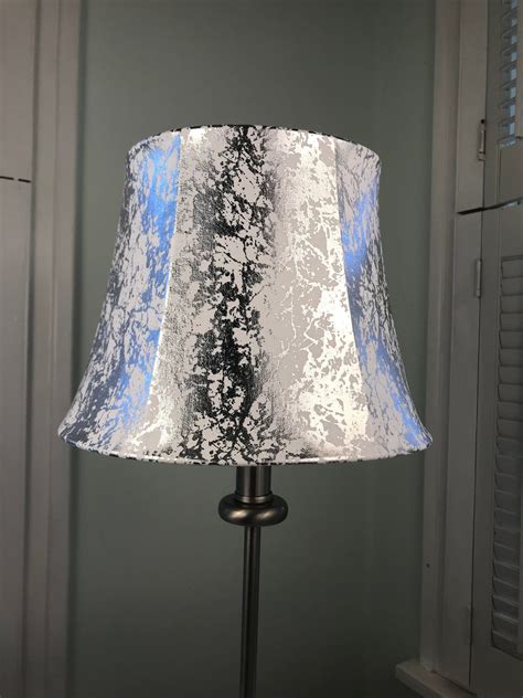 silver lamps with white shades|ikea silver lamp shade.